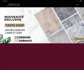 Artco.ma(MAITRE ARTISAN EN TAPIS DEPUIS 1992) Screenshot