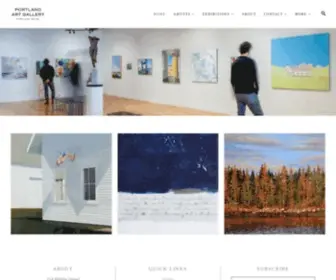 Artcollectormaine.com(Portland Art Gallery) Screenshot