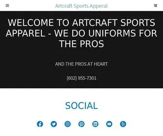 Artcraftsports.com(Artcraft Sports Apparel) Screenshot