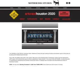 Artcrawlhouston.com(ArtCrawl 2020) Screenshot