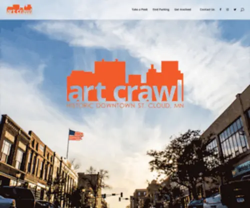 Artcrawlstcloud.com(St.Cloud Art Crawl) Screenshot