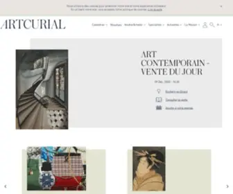 Artcurial.com(Artcurial) Screenshot