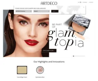 Artdeco.com(ARTDECO Makeup) Screenshot