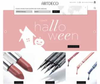 Artdeco.de(Kosmetik, Beauty-Trends & Online Shop) Screenshot