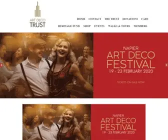 Artdeconapier.com(Art Deco Trust) Screenshot