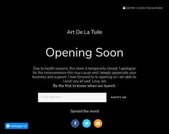 Artdelatuile.com(Artdelatuile) Screenshot