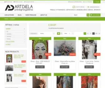 Artdiela.sk(Artdiela) Screenshot