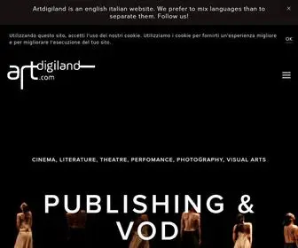 Artdigiland.com(Publishing and broadcasting Artdigiland) Screenshot