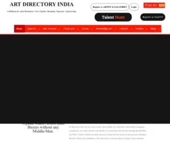 Artdirectoryindia.in(Art Gallery In Delhi) Screenshot
