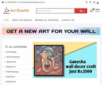 Artdrashti.com(Art Drashti) Screenshot