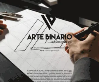 Artebinario.com(Arte Binario :: Diseño & Branding) Screenshot