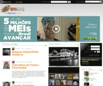 Arteblog.com.br(Arte Blog) Screenshot