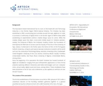 Artech-International.org(Artech International Association) Screenshot