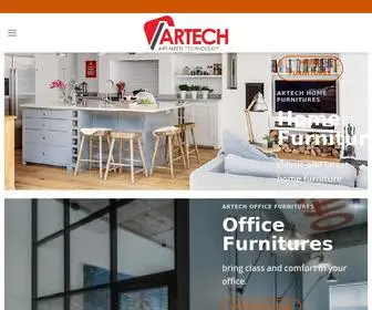 Artech.co.ug(Kitchen Cabinets) Screenshot