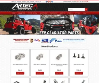 Artecindustries.com Screenshot