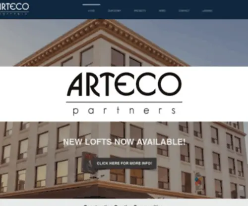 Artecopartners.com(Arteco Partners) Screenshot