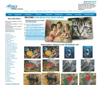 Artecy.com(Artecy Cross Stitch) Screenshot