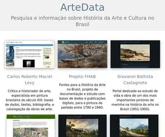 Artedata.com(ArteData) Screenshot