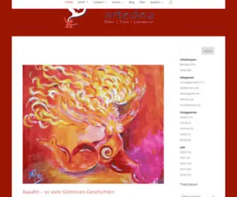Artedea.net(Göttinnenkunst) Screenshot