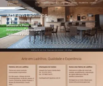 Arteemladrilhos.com.br(Arte Em Ladrilhos) Screenshot