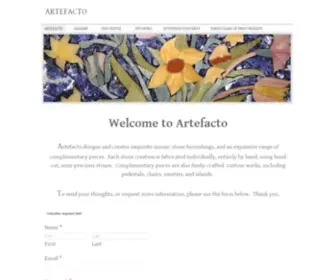 Artefacto-Online.com(ARTEFACTO) Screenshot