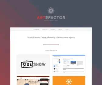 Artefactor.co(Artefactor) Screenshot