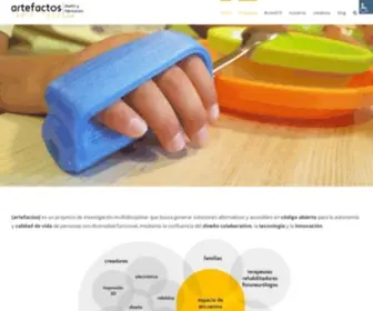 Artefactos.org(Diseño y desarrollo social) Screenshot