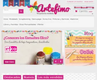 Artefimo.com(Comprar Fimo) Screenshot