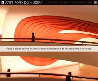 Arteforadomuseu.com.br(Arte Fora do Museu) Screenshot