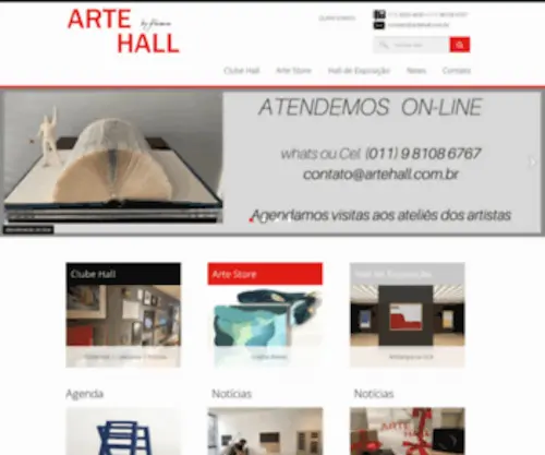 Artehall.com.br(Artehall) Screenshot