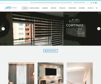 Artehogar.com.co(Arte Hogar) Screenshot