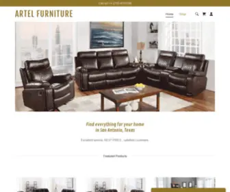 Artelfurniture.com(Artel Furniture) Screenshot