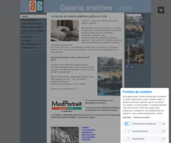 Artelibre-Store.com(Galeria de arte) Screenshot