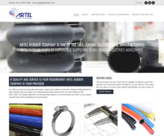 Artelrubber.co.uk(Artel Rubber) Screenshot