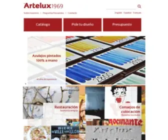 Artelux.es(Soluciones artísticas) Screenshot