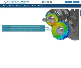 Artem.co.in(Best CAD & CAE Institute) Screenshot