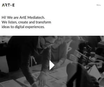 Artemedia.co.in(Art-E Mediatech) Screenshot