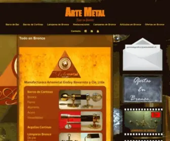 Artemetal.cl(Arte Metal) Screenshot