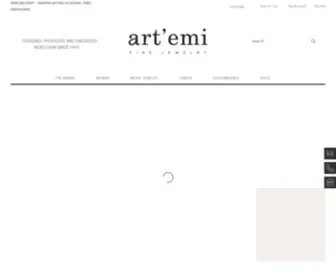 Artemi.be(Création bijoux) Screenshot