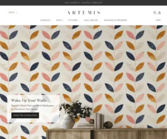 Artemis-Home.com(Artemis Walls has undergone a renovation and) Screenshot