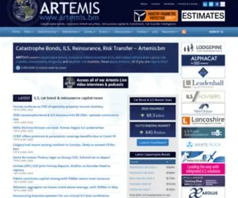 Artemis.bm(Catastrophe Bonds) Screenshot