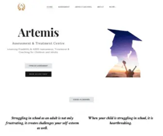 Artemisassessment.ca(Artemis Assessment) Screenshot