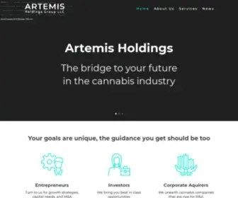 Artemisholdings.com(Artemis Holdings) Screenshot