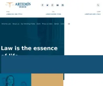 Artemishukuk.com(Artemis Hukuk Bürosu) Screenshot