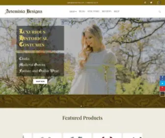 Artemisia.com(Artemisia Designs) Screenshot