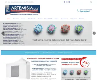 Artemisialab.it(Artemisia Lab) Screenshot