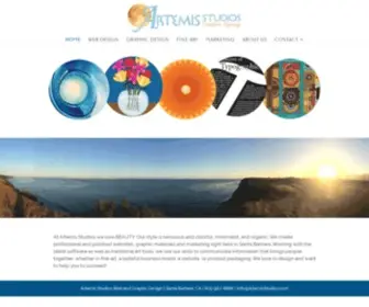 Artemisstudios.com(Santa Barbara Web) Screenshot