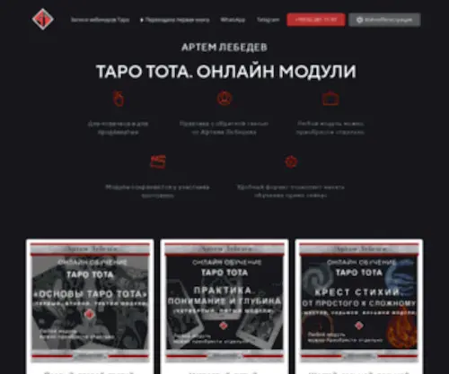 Artemlebedev.pro(Артем Лебедев) Screenshot