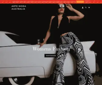 Artemoda.com.au(Arte Moda Australia) Screenshot