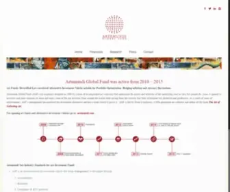 ArtemundiGlobalfund.com(Art Funds) Screenshot